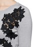Detail View - Click To Enlarge - DIANE VON FURSTENBERG - Doreen' lace insert sweater