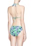 Back View - Click To Enlarge - J CREW - Photo floral triangle halter bikini top