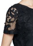 Detail View - Click To Enlarge - DIANE VON FURSTENBERG - 'Leighton' lace trim shift dress