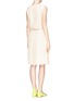 Back View - Click To Enlarge - J CREW - Collection draped keyhole dress