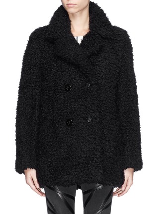 Main View - Click To Enlarge - SANDRO - 'Mia' faux fur coat