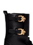 Detail View - Click To Enlarge - VALENTINO GARAVANI - 'Animalia' dragon buckle leather boots