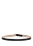 Back View - Click To Enlarge - VALENTINO GARAVANI - 'Rockstud' leather belt