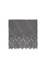 Main View - Click To Enlarge - VALENTINO GARAVANI - Lace trim crinkle cashmere scarf