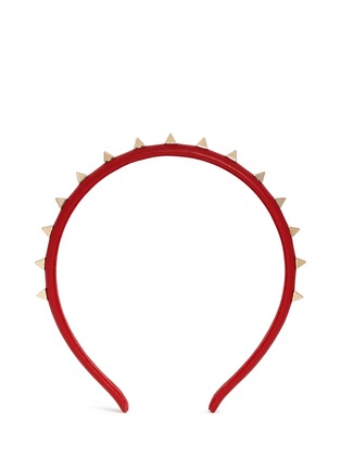 Main View - Click To Enlarge - VALENTINO GARAVANI - 'Rockstud' leather headband