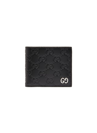 Main View - Click To Enlarge - GUCCI - 'Dorian' logo embossed bifold wallet