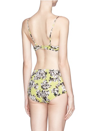 Back View - Click To Enlarge - J.CREW - Photo floral underwire bikini top