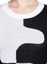 Detail View - Click To Enlarge - DIANE VON FURSTENBERG - 'Daphne' puzzle intarsia sweater