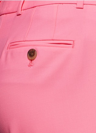 Detail View - Click To Enlarge - J CREW - Pintuck front Bermuda shorts
