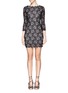 Main View - Click To Enlarge - DIANE VON FURSTENBERG - 'Colleen' floral lace dress