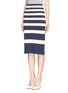 Front View - Click To Enlarge - J.CREW - Collection stripe pencil skirt