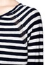 Detail View - Click To Enlarge - VINCE - Colour-block stripe cotton sweater