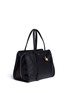 Front View - Click To Enlarge - ALEXANDER MCQUEEN - 'Padlock' medium leather tote