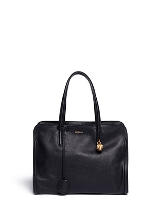 Main View - Click To Enlarge - ALEXANDER MCQUEEN - 'Padlock' medium leather tote