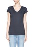 Main View - Click To Enlarge - VINCE - V-neck jersey T-shirt