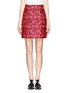 Main View - Click To Enlarge - ERDEM - 'Calista' floral jacquard pleat skirt
