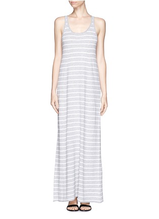 Main View - Click To Enlarge - VINCE - Stripe knit maxi dress