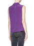 Back View - Click To Enlarge - SANDRO - Scarf front tank top