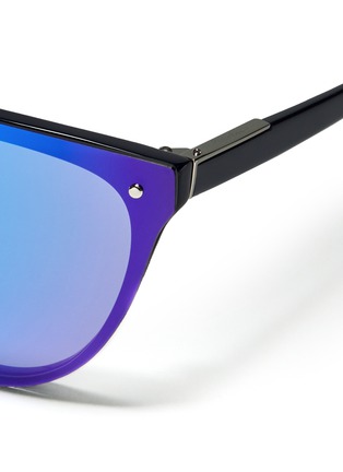 Detail View - Click To Enlarge - 3.1 PHILLIP LIM - Hover lens flat top sunglasses