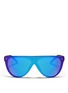 Main View - Click To Enlarge - 3.1 PHILLIP LIM - Hover lens flat top sunglasses