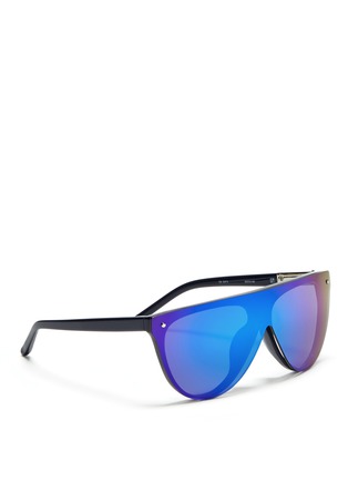 Figure View - Click To Enlarge - 3.1 PHILLIP LIM - Hover lens flat top sunglasses