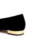 Detail View - Click To Enlarge - CHARLOTTE OLYMPIA - 'Kitty' velvet flats