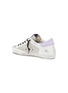  - GOLDEN GOOSE - 'Superstar' glitter tongue contrasting tab sneakers