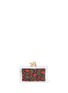Back View - Click To Enlarge - CHARLOTTE OLYMPIA - 'Dragon pandora' perspex clutch