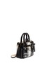 Front View - Click To Enlarge - REED KRAKOFF - 'Micro Boxer' lizard print leather satchel