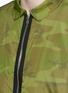 Detail View - Click To Enlarge - MAGIC STICK - 'DEATH FROM ABOVE' camouflage print padded parachute jacket