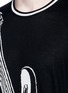Detail View - Click To Enlarge - - - Guitar intarsia silk sweater