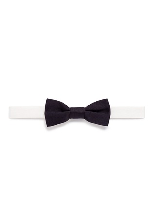 Main View - Click To Enlarge - - - Colourblock silk bow tie