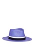 Main View - Click To Enlarge - MAISON MICHEL - 'Thadee' swirl straw Panama hat