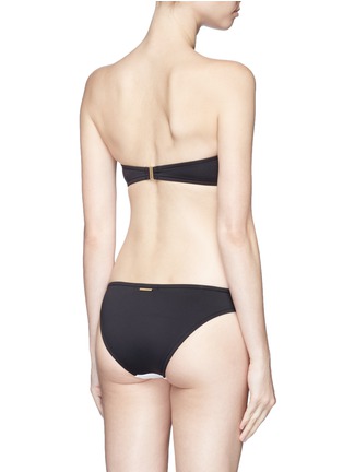 Back View - Click To Enlarge - STELLA MCCARTNEY - 'Stella Iconic' colourblock scuba jersey bikini bottoms