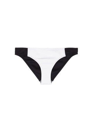 Main View - Click To Enlarge - STELLA MCCARTNEY - 'Stella Iconic' colourblock scuba jersey bikini bottoms