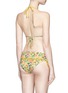 Back View - Click To Enlarge - STELLA MCCARTNEY - 'Iconic Prints' citrus foldover waist bikini bottom