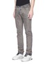 Front View - Click To Enlarge - RICK OWENS DRKSHDW - 'Detroit' bleached slim fit jeans