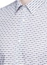 Detail View - Click To Enlarge - BOGLIOLI - Stripe jacquard shirt