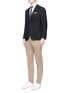 Figure View - Click To Enlarge - LARDINI - Cashmere soft blazer