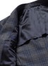  - LARDINI - Check plaid linen-wool-silk soft blazer