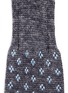 Detail View - Click To Enlarge - LARDINI - Floral intarsia cotton knit tie