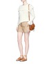 Figure View - Click To Enlarge - CHLOÉ - Tassel pompom cotton-wool sweater