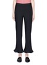 Main View - Click To Enlarge - OPENING CEREMONY - 'William Circle' ruffle cuff cropped pants
