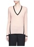 Main View - Click To Enlarge - LANVIN - Contrast trim wool sweater