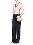 Figure View - Click To Enlarge - LANVIN - Contrast trim wool sweater