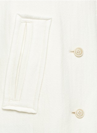 Detail View - Click To Enlarge - ISABEL MARANT - 'Ellery' virgin wool blend twill coat