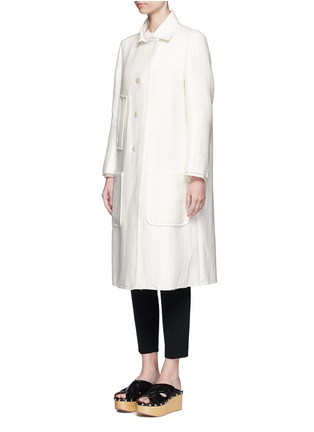 Front View - Click To Enlarge - ISABEL MARANT - 'Ellery' virgin wool blend twill coat