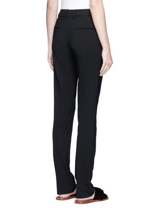 Back View - Click To Enlarge - VICTORIA BECKHAM - Slim fit virgin wool suiting pants