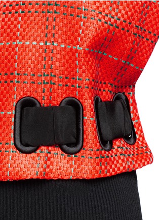 Detail View - Click To Enlarge - 3.1 PHILLIP LIM - Surf plaid bomber jacket