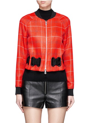 Main View - Click To Enlarge - 3.1 PHILLIP LIM - Surf plaid bomber jacket